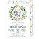 White Bud Wreath Invitations Image 5 of 6